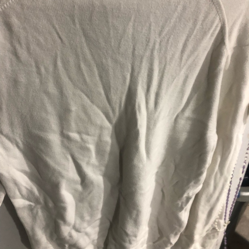 Men’s Express sweater size medium. White